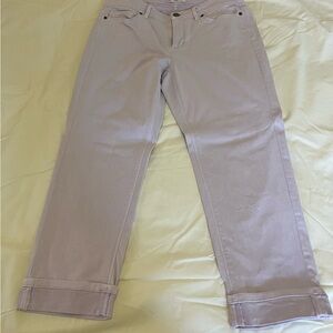 J.Jill Authentic Fit cropped jeans size 10